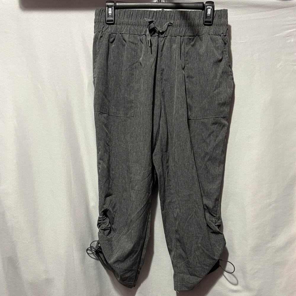 Women's Charcoal Joggers with Drawstring Waist